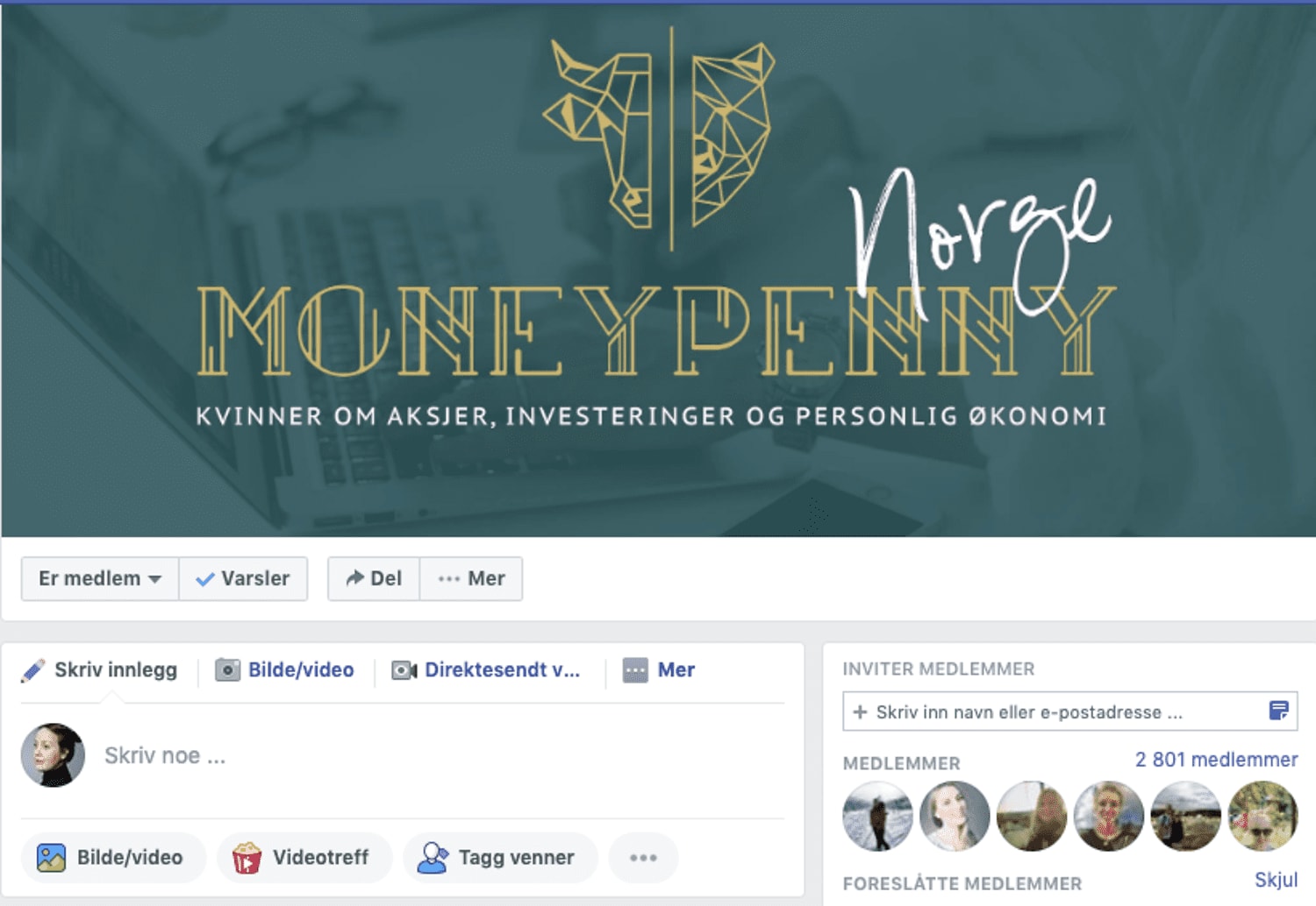 Gjennom Facebook-gruppen Moneypenny har Beate Engelschiøn fått flere tusen kvinner (også uten økonomibakgrunn) til å snakke investeringer.